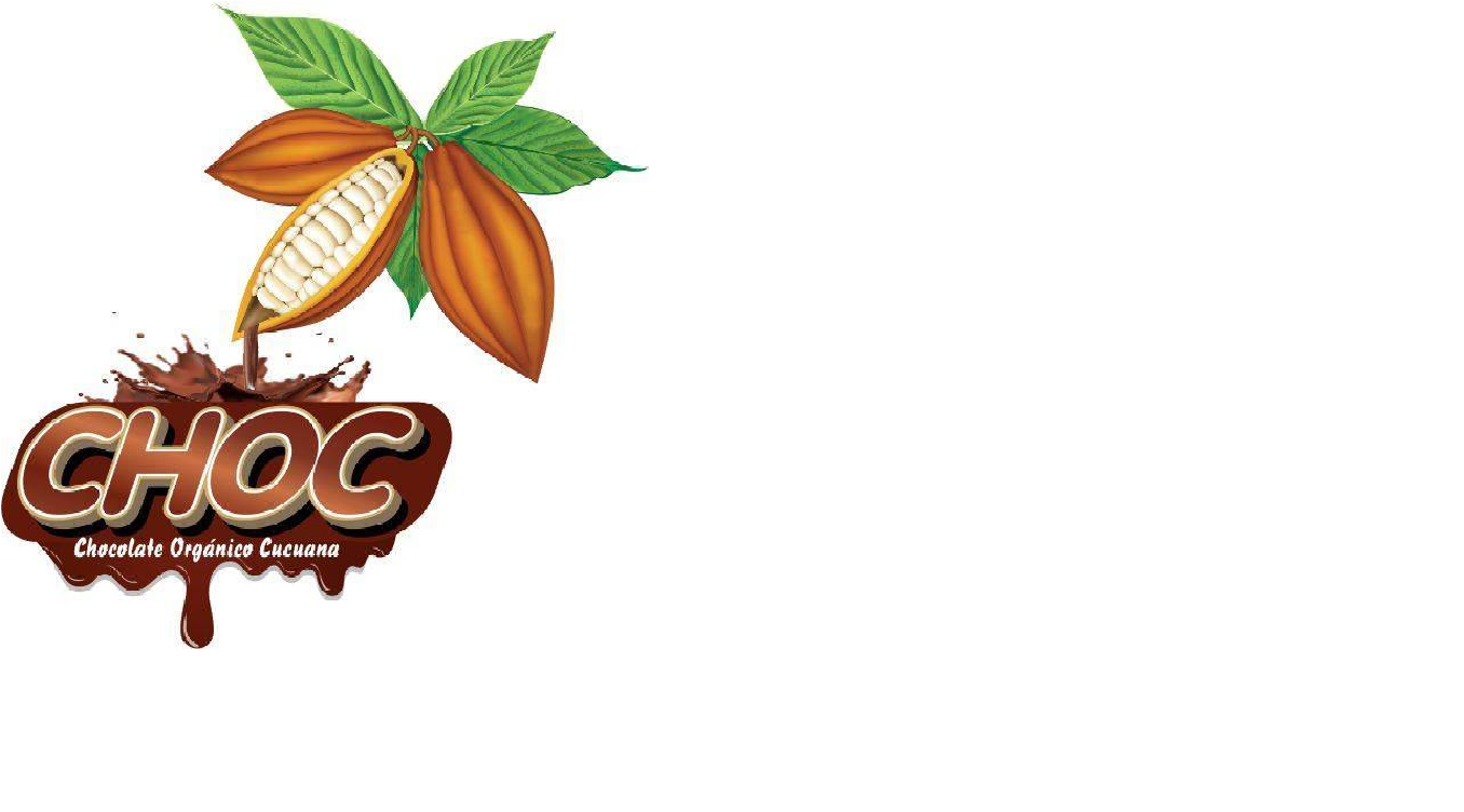 logo asociación productora de chocolate orgánico cucuana CHOC