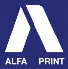 alfa print logo