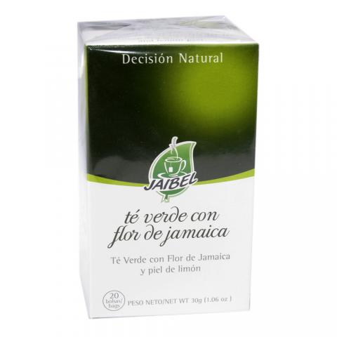 Té verde con Flor de Jamaica