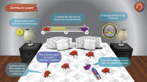 Videojuego para promoción BTL de la marca AkarClean