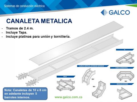 Canaleta Metálica