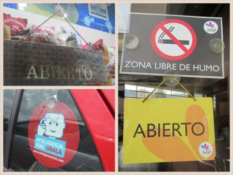 Chupas o ventosas adhesivas