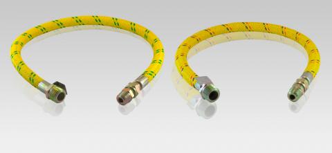 Conectores flexibles para gas