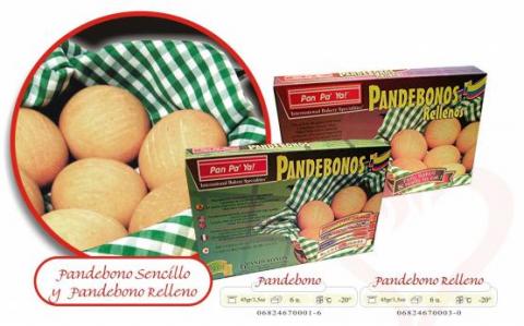 PANDEBONOS RELLENOS HORNEADO ULTRACONGELADO ESTUCHE