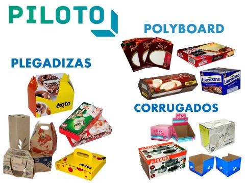 cajas y cartonajes, plegables, de papel o cartón sin corrugar