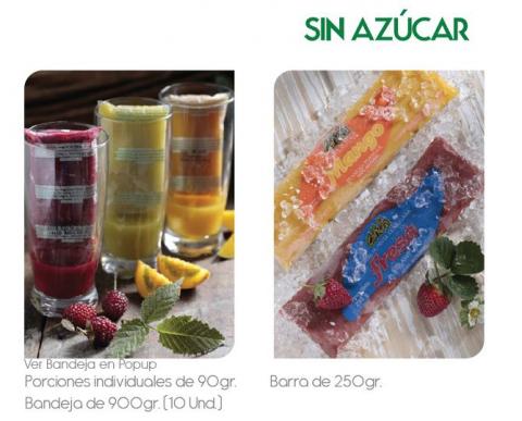 Pulpa de fruta congelada
