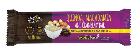 quinoamacadamia.png Barra con quinua, macadamia y arándanos