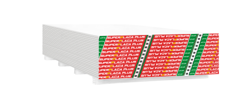 spp-rh.png Superplaca Plus - Placa de yeso Resistente a la Humedad 1/2\" x 1,22 x 2,44m