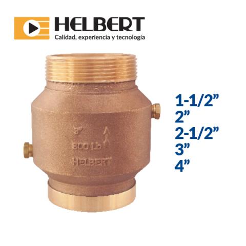 Groove thread bronze check Image