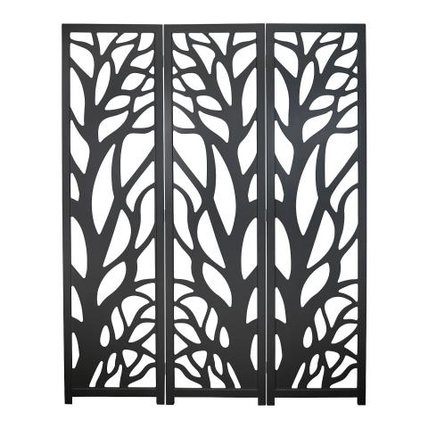 PANEL ROOM DIVIDER TREE DARK WENGE SCREEN Image
