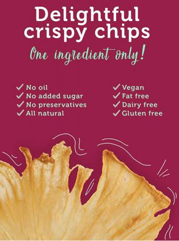 Fruits & Veggies Baked Chips with NO oil Image