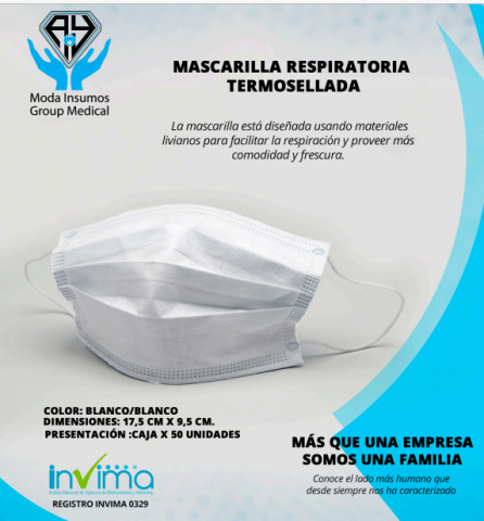 Heat-sealed mask Image