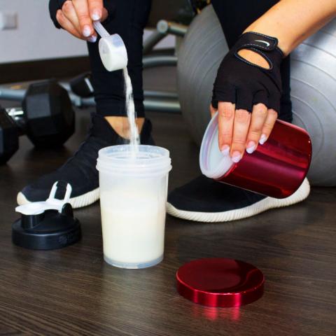 Metalized Canisters for sport nutrition Image