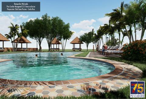 Clay hexagonal floor tile 12.5 cork exclusive line Image