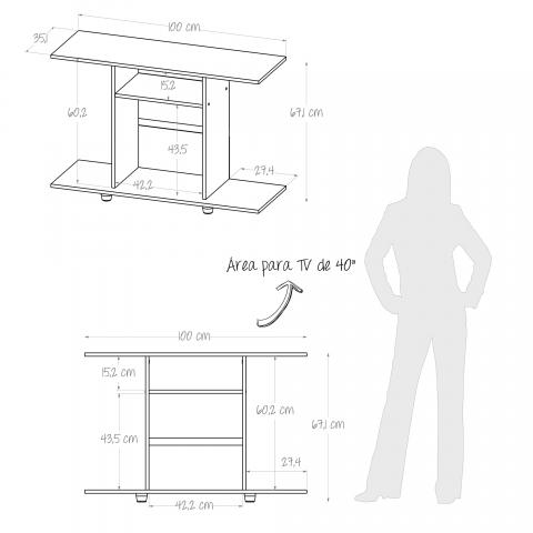 TELEVISION TABLE Image