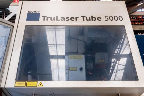 Service of tube metal laser cutting Image