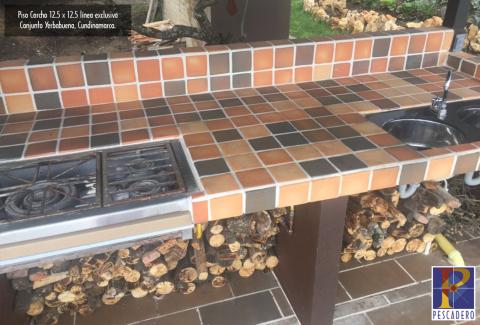 Clay floor tile cork exclusive line Image