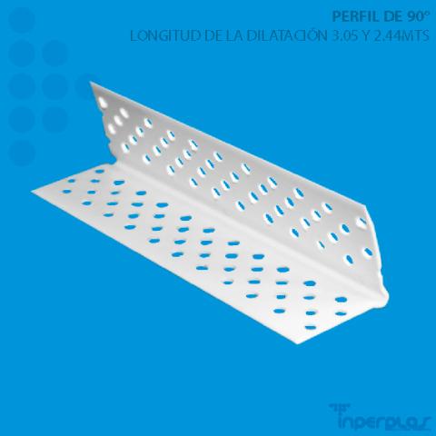 PVC 90 degree angle - corner bead Image