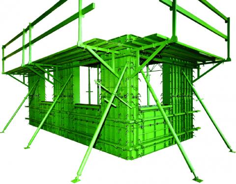 Metallic formwork Image