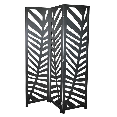PANEL ROOM DIVIDER LIA DARK WENGE SCREEN Image