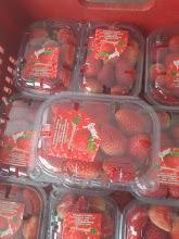 Fresh and Frozen Strawberry Image