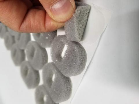 Adhesive tapes in polyuethane foam Image