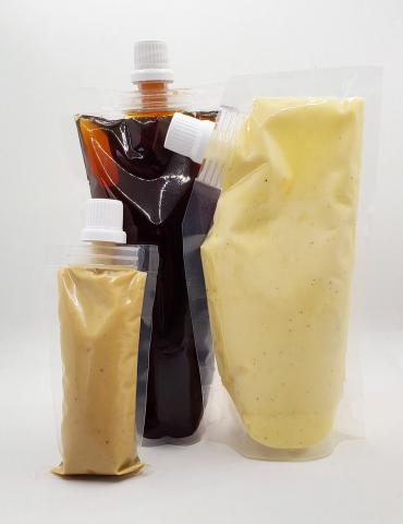 Packaging with valve Image