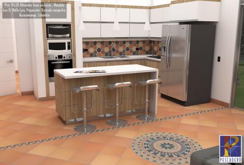 Mosaic clay Mandala Gres exclusive line Image