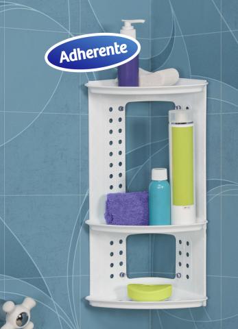 Suction Corner Shower Caddy SKU: REB-2 Image