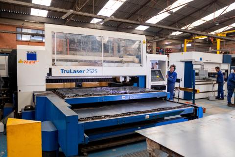 Service of sheet metal laser cutting Image