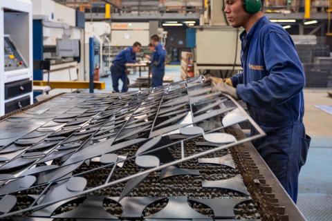 Service of sheet metal laser cutting Image
