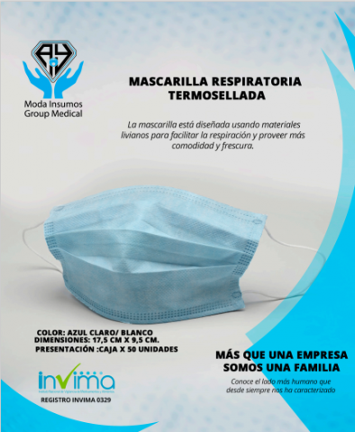 Heat-sealed mask Image