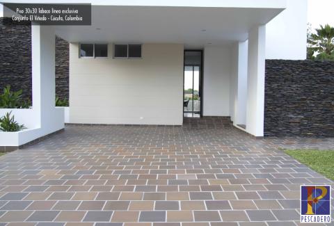 Clay floor tile 30x30 exclusive line Image