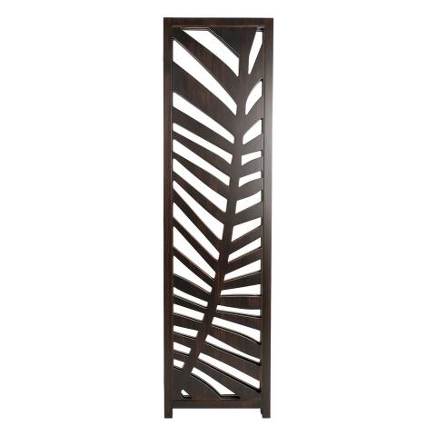 PANEL ROOM DIVIDER LIA VEINED WENGE WOOD SCREEN Image