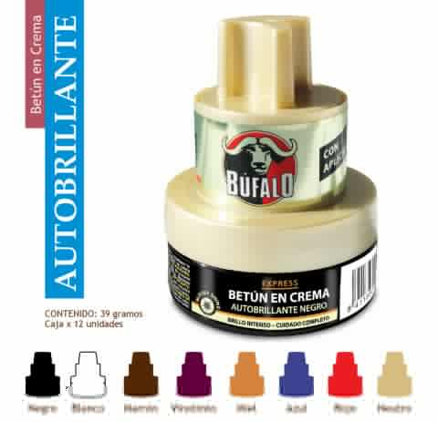 BÚFALO SELF-SHINING CREAM SHOE POLISH X 39g Image