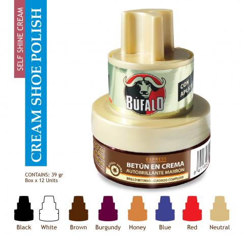 BÚFALO SELF-SHINING CREAM SHOE POLISH X 39g Image