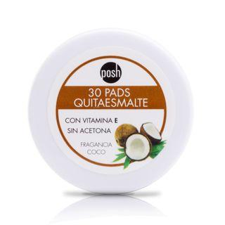 COCONUT ENAMEL REMOVER PADS 30 UN Image