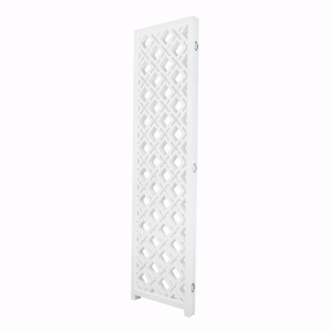 PANEL ROOM DIVIDER GEOMETRIC WHITE SCREEN Image