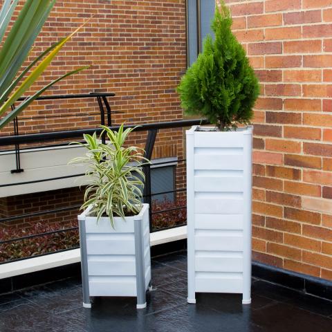 Aluplastic removable pots Image