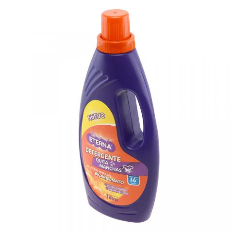 Eterna liquid detergent removes more stains Image