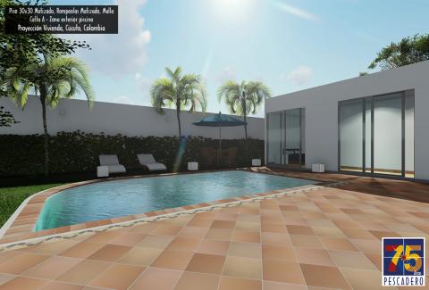 Clay floor tile 30x30 exclusive line Image