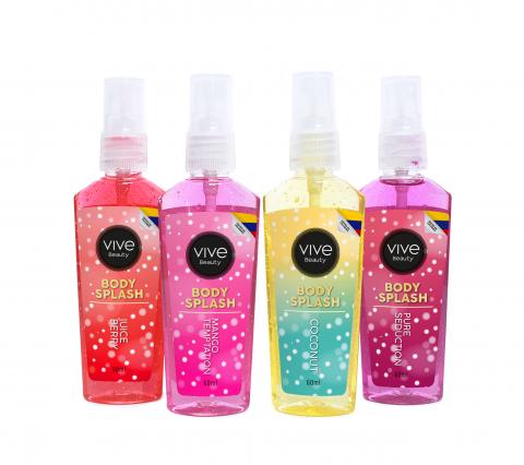 Body Splash Glitter Vive Beauty x60ml Image