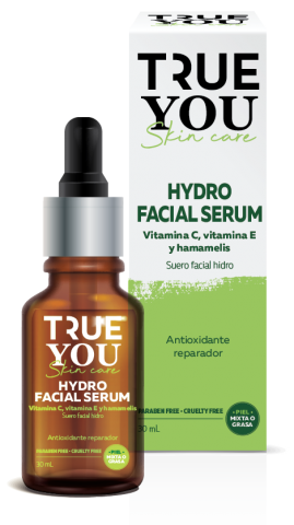 True You Hidro Facial Serum with Vitamin C, Vitamin E and Witch Hazel 30 g Image