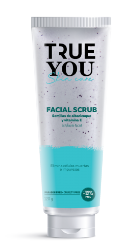 True You Facial Scrub with Apricot Seeds and Vitamin E 120 g Image