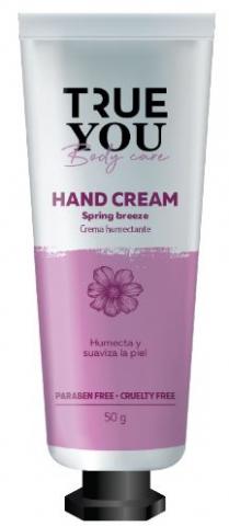 True You Spring Breeze Moisturizing Hand Cream with Aloe Vera and Grape Seeds Image