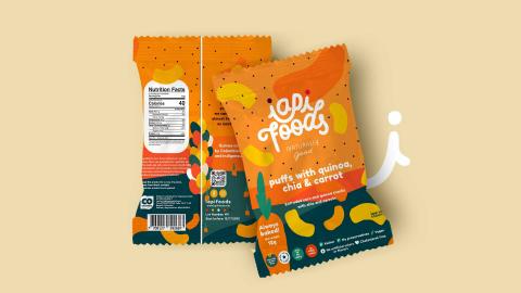 Quinoa, Chia and Carrot snacks Image