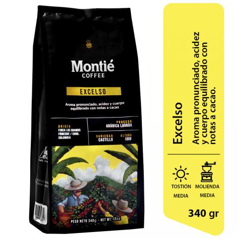 EXCELSO COFFEE - MONTIE COFFEE - SMALL SHIPMENTS FROM 24 UNITS Image