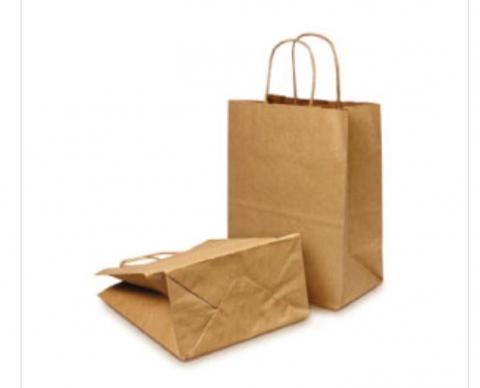 Kraft paper bags Image