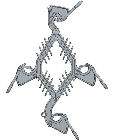 Polymeric compact network spacer 15kv series Image