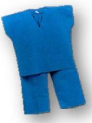 MEDICAL CLOTHING SET (SHORT SLEEVES) Image